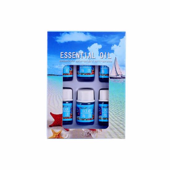 6шт 3 мл эфирное масло розы/лаванды/океана с натуральным ароматом для диффузора аромата