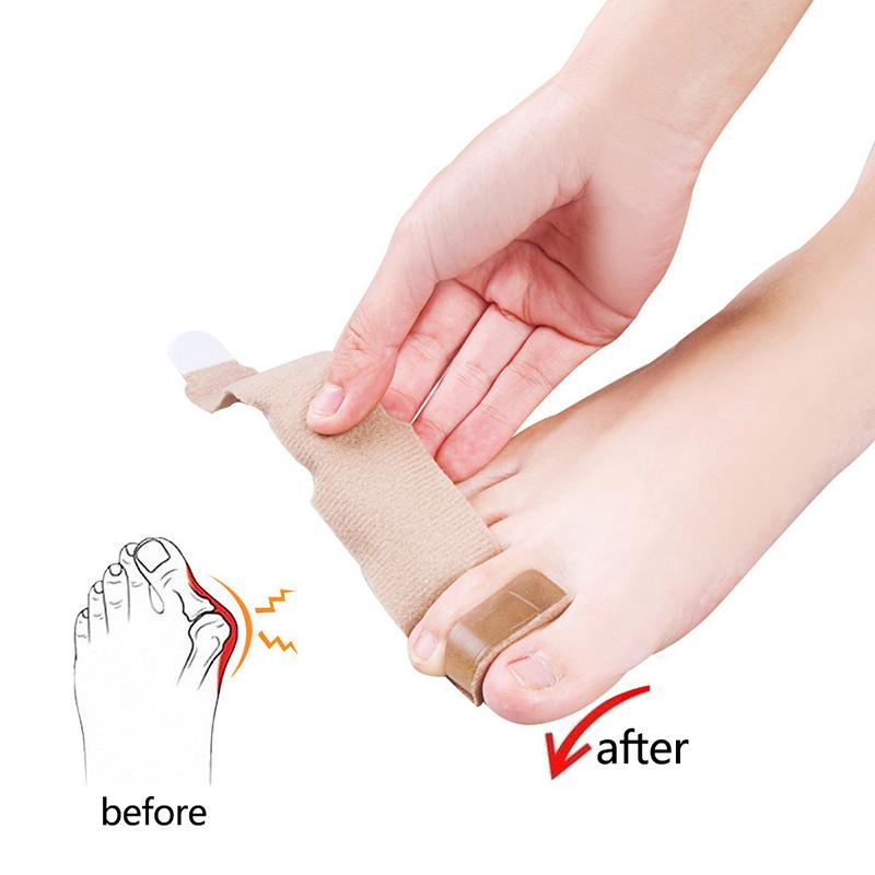 1 шт. Корректор для больших пальцев ног, молоток, шина для выпрямления пальцев ног, сломанная