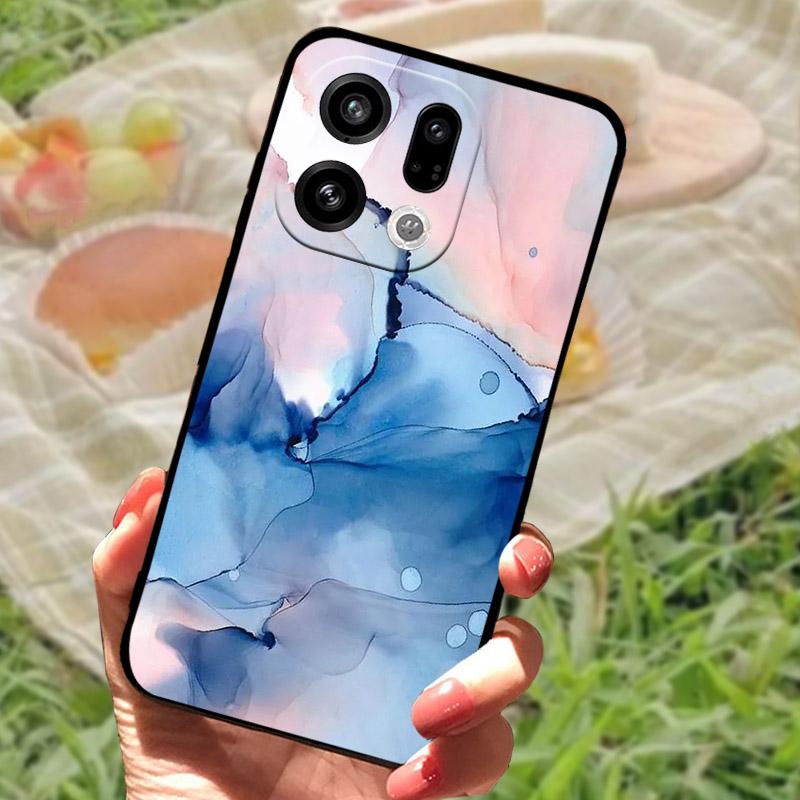 Чехол для OPPO Find X9 Pro FindX9 Силиконовый Мягкий TPU Чехол для Телефона для OPPO Find X9Pro X 9 Чехол Бампер Противоударный Funda Coque PLJ110