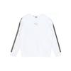 Metallic Nights Fleece-Lined Crew Neck Sweatshirt Men Tops White 587141-02