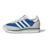 Originals SL 72 RS Retro Classic Durable Low-Top Casual Shoes Kids Sneakers Blue White IH2964