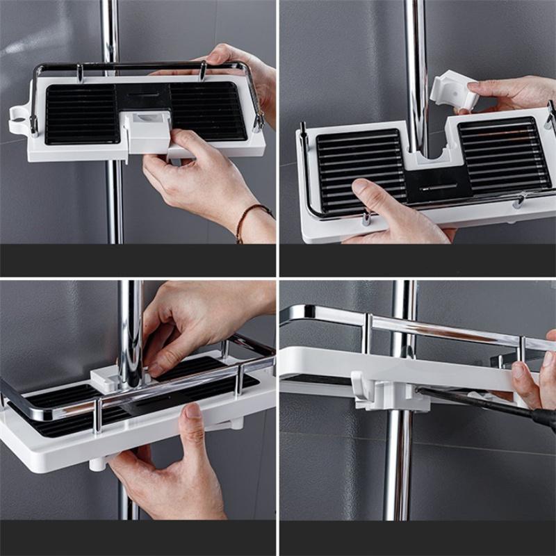 Держатель для хранения душа, полка для ванной комнаты, подставка для шампуня, плавающая полка