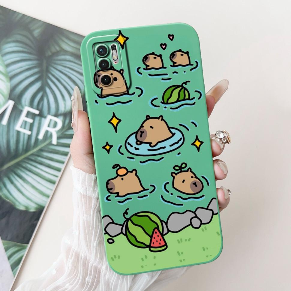 For Xiaomi Redmi Note 10 5G Case 6.5" Colorful Flowers Cartoon Painted Cover Soft Phone Case For Redmi Note 10 Note10 5G Bumper