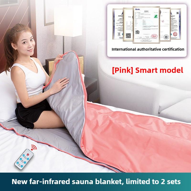 Дальнее инфракрасное детокс-одеяло-сауна из облепихи для дома, салон красоты, инструмент для потоотделения, стимуляции метаболизма, сауна-устройство