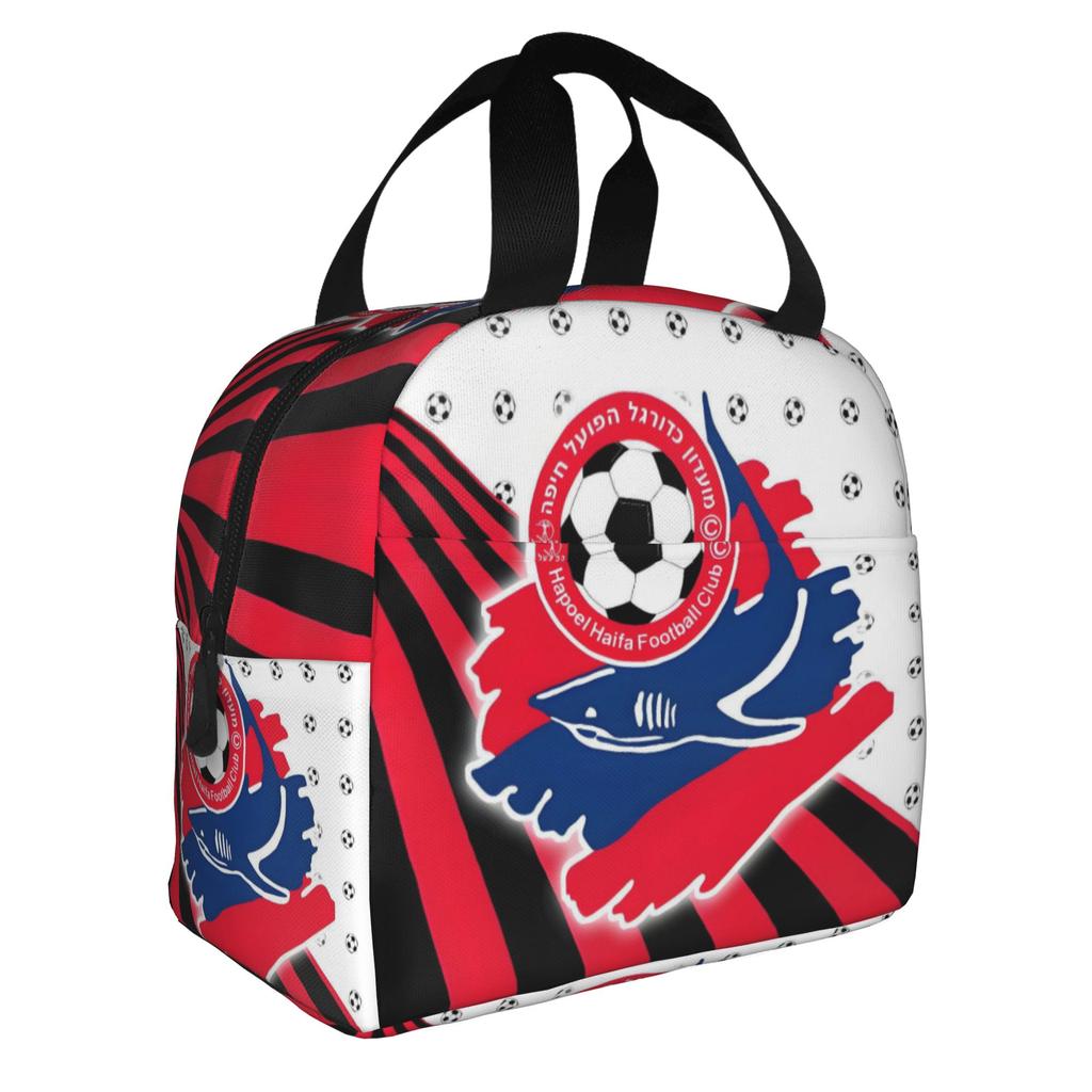 Footbally Beitar Jerusalem FC Soccer Insulated Lunch Bag for Work School Waterproof Cooler Thermal Lunch Box Women Men