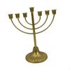 Candlestick Jewish Holder Hanukkah Decoration Menorah Wide Sturdy Base Candle for