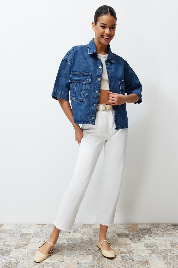 Women's Fashion Shirt Shirt Collar Sleeveless Red Pleated Fitted Waist-Fitting Woven Shirt