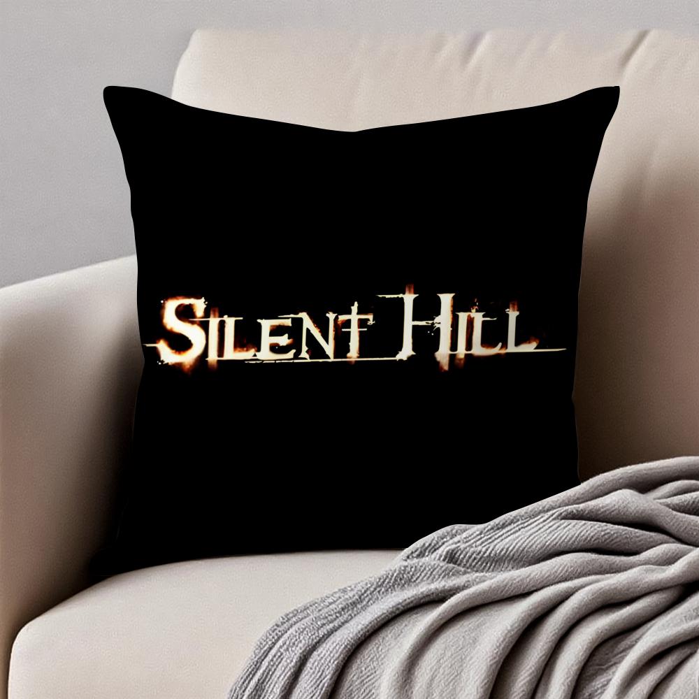 SSilent HHillS Аниме Наволочка Подушка Антипылевой Невидимая Молния Короткий Плюш Подушка для Дивана