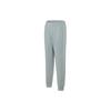 Gradient Reflective Print Logo Elastic Waist Knitted Solid Color Sports Pants Men Bottoms Medium-Gray 22600702-011