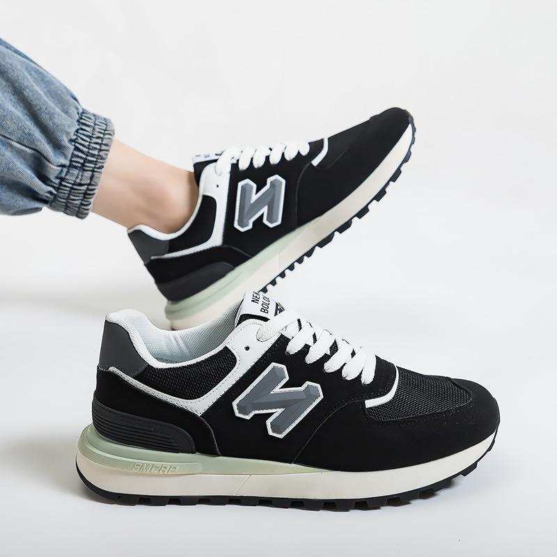 Ретро модная пара спортивной обуви универсальные американские уличные кроссовки для бега повседневная обувь Форрест Гамп папины кроссовки мужские F8856