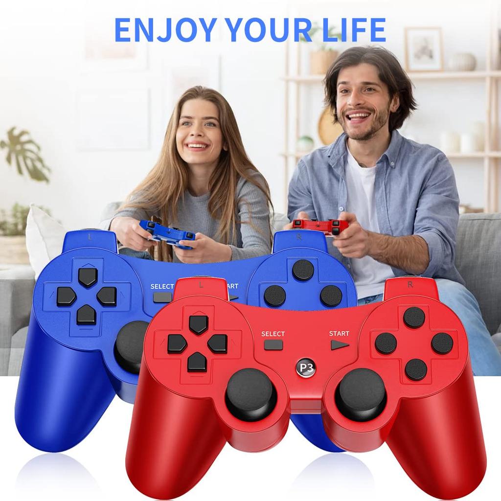 Беспроводные Bluetooth игровые контроллеры Геймпад Перезаряжаемый с системой обнаружения движения для Sony PS3 Playstation 3