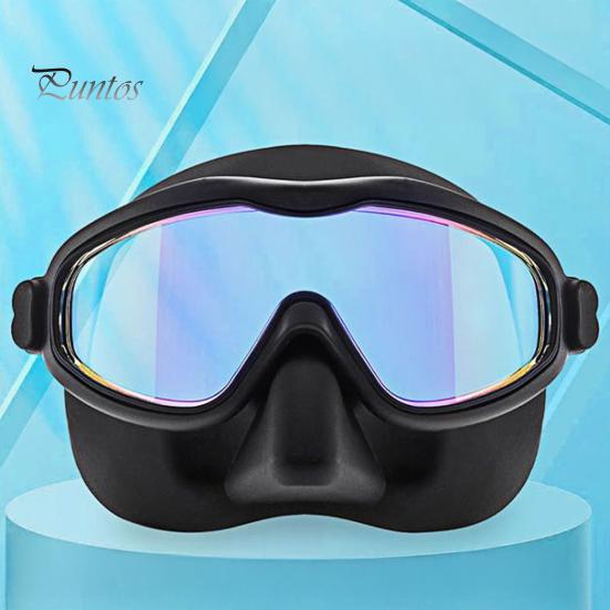 Kids Swim Goggles with Nose Cover Anti-Fog UV Protection Diving Face Guard Wide-Angle Lens No Leak Pool Goggles for Kids Age 3-15