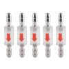 5PCS Set Durable Proof Check Valve Stainless Steel 1 Way Check Valve CO2 Check Valve  Aquarium