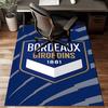 Giron-de Football Crest Printed Office Carpet Chair Cushion  Entryway Rug, Rugs for Living Room, Bedroom Christmas gifts