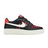 Детские кроссовки Air Force 1 Low Flannel (GS) Черный/Белый-Саммит-Красный Хабанеро