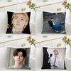1 шт. KPOP Пак Сонхун Наволочка Квадратная Наволочка для Подушки Декор Спальни Дивана Комнаты Повседневная Наволочка E-ENHYPEN