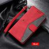 Rivet Design Wallet Matte PU Leather Phone Case Bag For iPhone Samsung Xiaomi Huawei Full Body Protective Back Cover