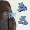 4pc Fashion European and American Cute Blue Bear Hair Claws Clips for Girls Women Ladies Korean Kawai Hair Accessories