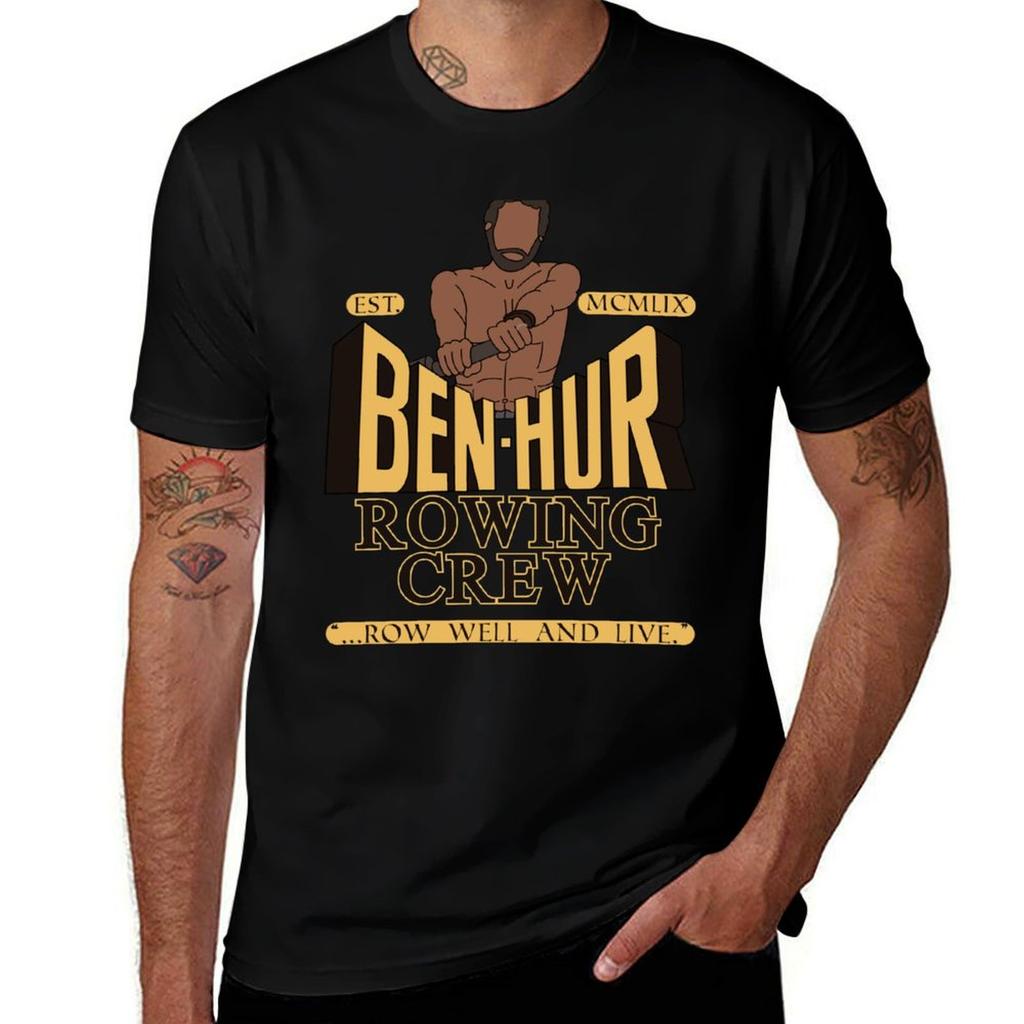 Ben Hur rowing team. T-Shirt vintage t shirts new edition hippie clothes mens graphic t-shirts hip hop