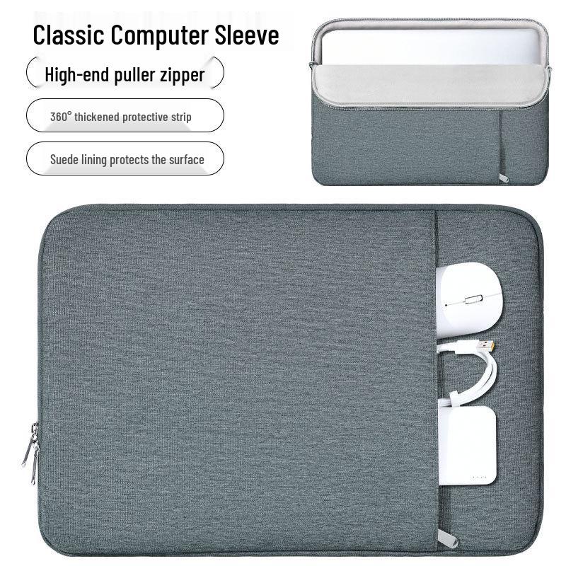 Shockproof Airbag Laptop Sleeve: 13, 14, 15.6, 17 Inch Full Protective Case