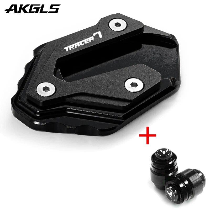 For Yamaha TRACER 9 9GT 2022 TRACER 7 7GT TRACER7 TRACER9 Motorcycle Stand Extension Plate Foot Side Stand Accessories