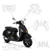GTS 300 защита краски для VESPA GTS300 аксессуары обтекатель мотоцикла против царапин прозрачный защитный