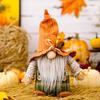 Delightful Thanksgiving Gnome Doll With Leaf Hat For Stylish Autumn Decoration Home