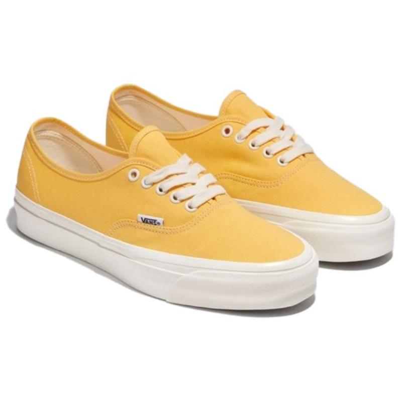 Vans MTE Authentic Переиздание 44 Износостойкие Низкие кеды для скейтборда Унисекс Желтые кроссовки VN000CW2YWZ1
