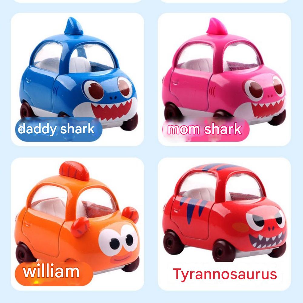 Pinkfong Babyshark Мини-машинка Литой металлический игрушечный автомобиль Kamicar Toy 10 видов