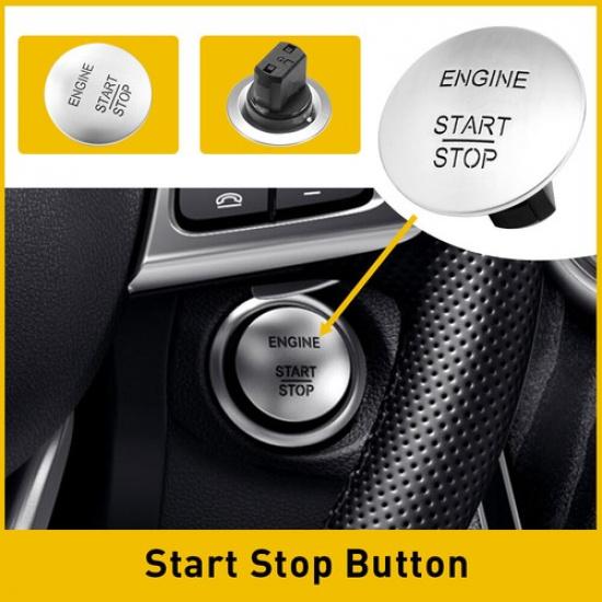 OEM Keyless Push Start Stop Button Go Engine Ignition Switch For Mercedes Benz
