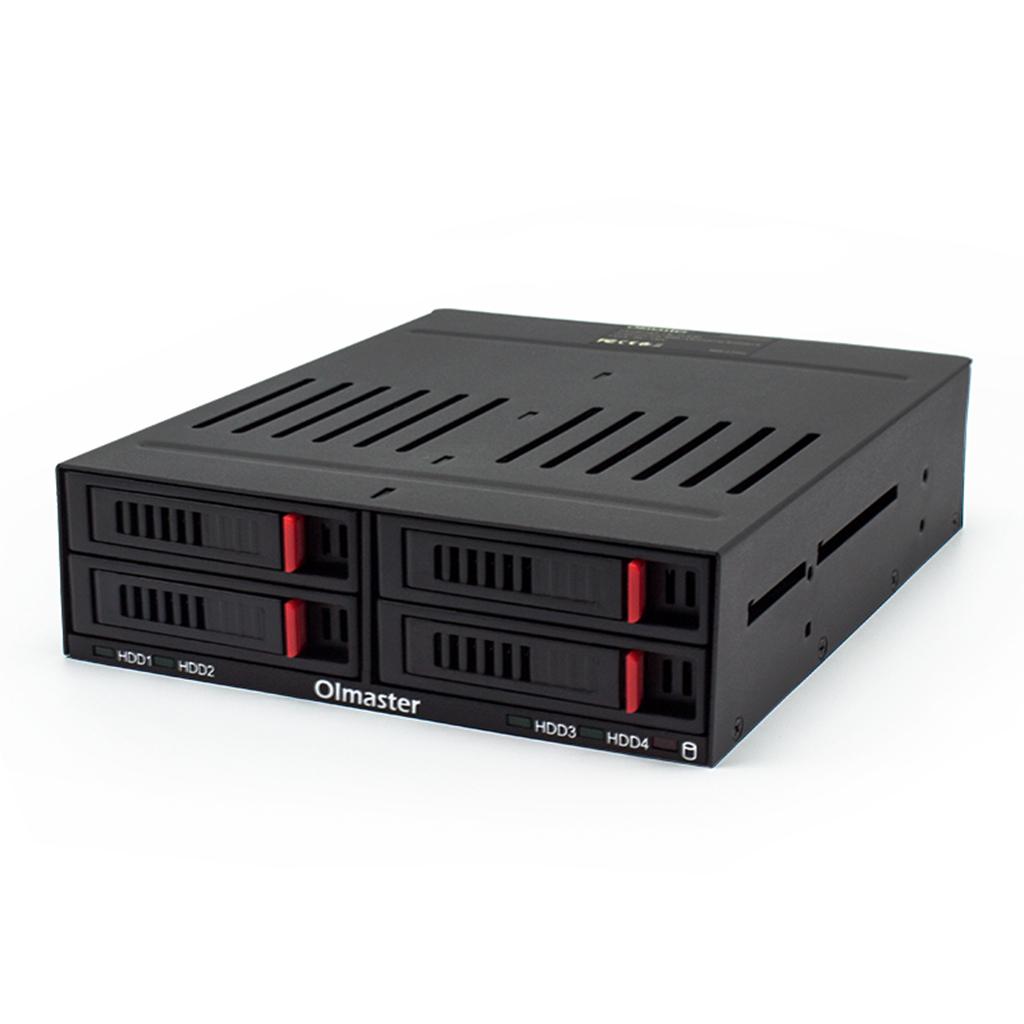 HE-2006 4x2,5-дюймовых слота Sata Внутренняя стойка для жесткого диска для корпуса HDD SSD Мобильный корпус Крышка со светодиодным индикатором