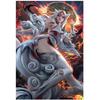 Игра с принтом LOL Nine Tailed Fox Ari, сексуальная девушка, художественный холст, постер для гостиной, спальни, дома, настенная картина