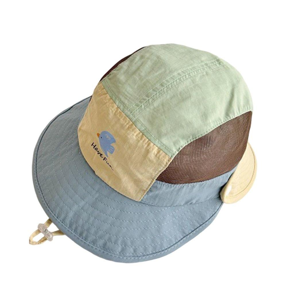 UV Protection Kids Bucket Hat Quick-Dry Beach Hat Fashion Sun Cap Children