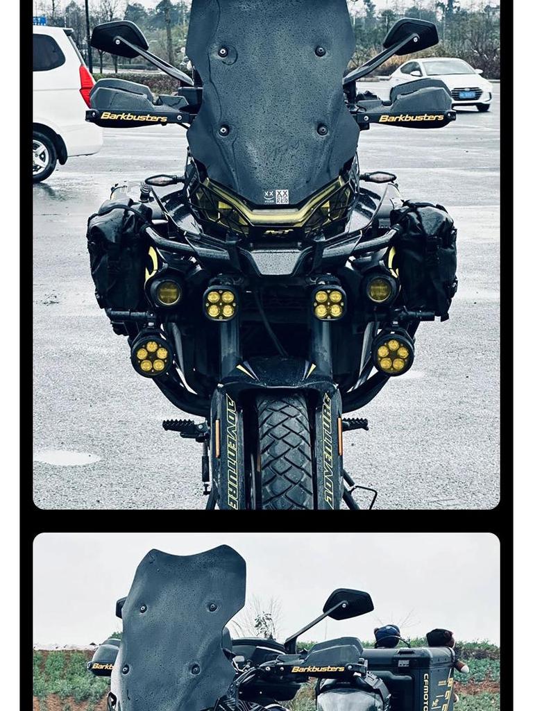 Широкоугольное зеркало заднего вида для CFMOTO 450MT/800MT и Zongshen DSX525