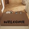 Cartoon Entry Doormat Non-slip Home Entrance Washable Cuttable PVC Coil Mat