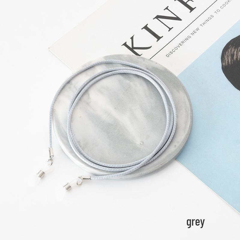 Корейская мода Цветной вощеный шнурок для очков и солнцезащитных очков Противоскользящий шейный ремешок