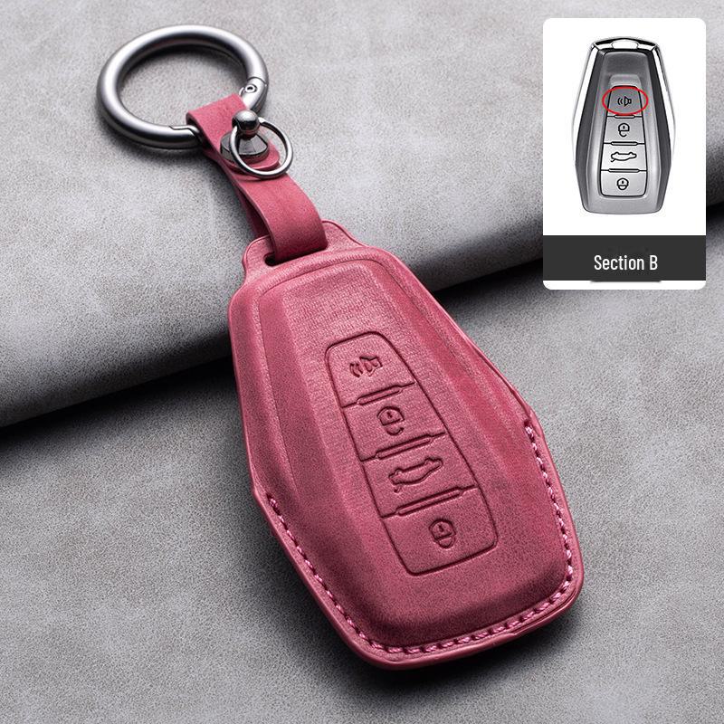 Geely Key Cover for Emgrand, S, Xingyue, L, Boyue, Xingruibin, Ruiborui, X6 - Protective Shell Buckle.