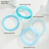 4Pcs/Set Resin Bangle Stackable Boho Bracelets Fashion Geometric Bracelets  Women