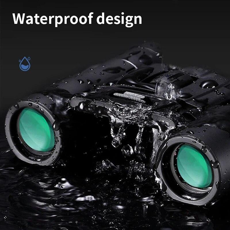 100x22 HD Мощный бинокль для улицы, 3000 м, складная оптика FMC, высокий уровень освещенности, ночное видение для охоты на открытом воздухе