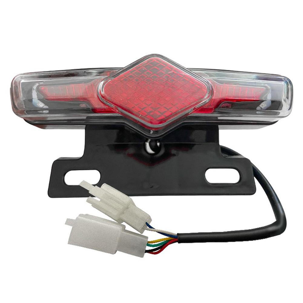 Электровелосипед Передний тормоз Задний фонарь 24В 48В Велосипедная багажная фара со звуковым сигналом Переключатель фары Электрический велосипед Поворотник Задний фонарь Набор аксессуаров