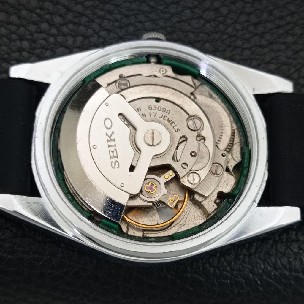 ВИНТАЖНЫЕ АВТОМАТИЧЕСКИЕ SEIKO 5 ВОССТАНОВЛЕННЫЕ ЯПОНСКИЕ МУЖСКИЕ ЧАСЫ С ЖЕЛТЫМ ЦИФЕРБЛАТОМ a443965-1