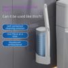 Wall-Mounted Disposable Toilet Brush for Home Bathroom Cleaning