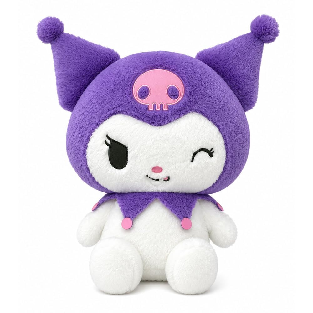 Kuromi Super Super BIG Plush Toy ~Tehepero~ Official Goods Character My Melody Approx. 50cm