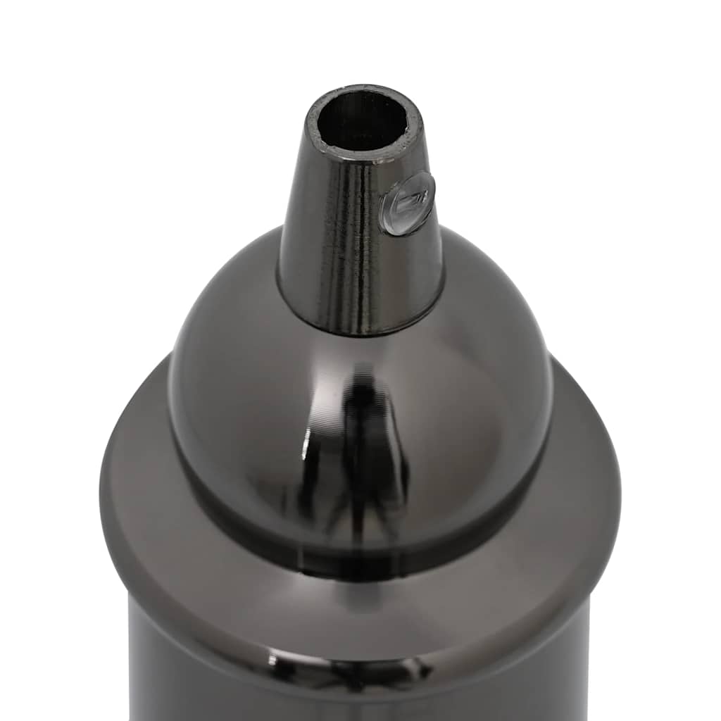 Lamp Holder Set 2 pcs Glossy Black E27