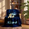 Shadow Milk Cookie Custom Flannel Blankets Soft Warm Cozy Throws for Home Decor Holiday Gifts