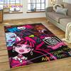 Мультяшный ковер-дорожка Monster High Draculaura Вампир для спальни, гостиной, дома, украшение для дивана, детский игровой большой декоративный коврик для пола