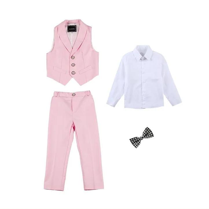 Детское платье, костюм для мальчика, жилет, костюм для выступления на фортепиано, костюм для мальчика-ведущего