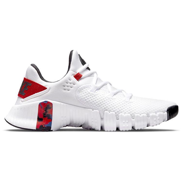 Nike Free Metcon 4 Veterans Day Unisex Sneakers White Gym-Red Deep-Royal-Blue DJ3020-106