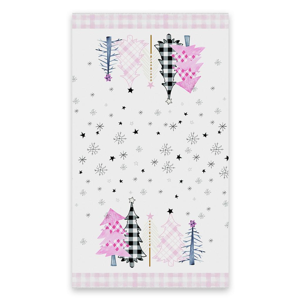 Cross-border New Product Hot-selling Models, Christmas Day Printed Towels, Kitchen Water-absorbing Small Towels, Hand Towels, To Customize