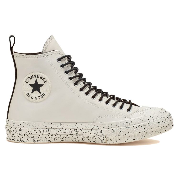 Converse 1970-е Chuck Taylor All Star Удобные Модные Высокие Кеды из Канваса Унисекс Белые 166281C